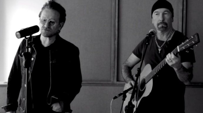 Ústredná dvojica kapely - Bono a The Edge. Foto - u2.com
