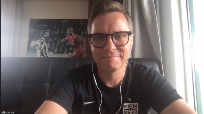 Jan Laursen, športový riaditeľ FC Nordsjaelland. Foto N - Lukáš Vráblik