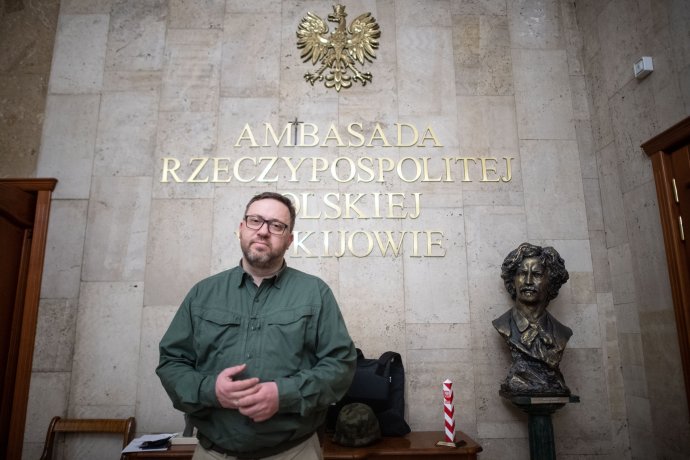 Poľský veľvyslanec v Kyjive Bartosz Cichocki. Foto N - Vladimír Šimíček