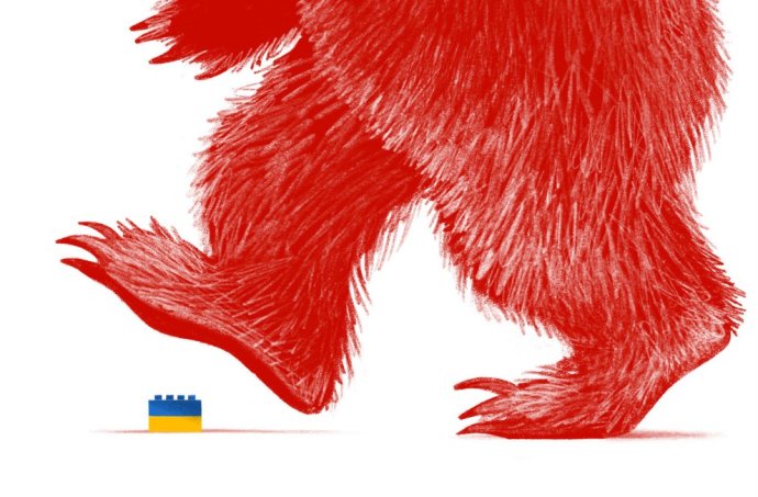 Detail plagátu Ruský medveď - Paweł Jońca