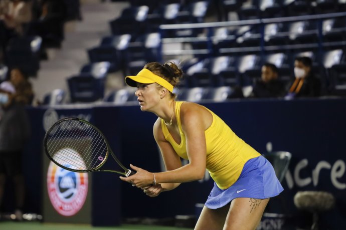 Elina Svitolinová je sklamaná zo správania ruských tenistiek. Foto - TASR/AP