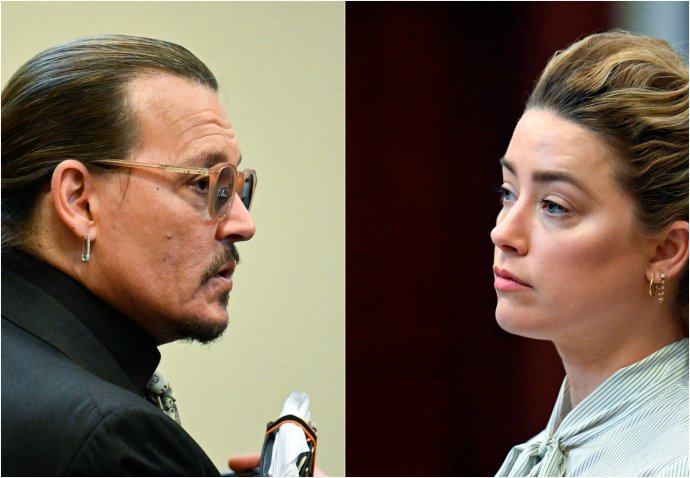 Johnny Depp a Amber Heard. Foto - TASR/AP