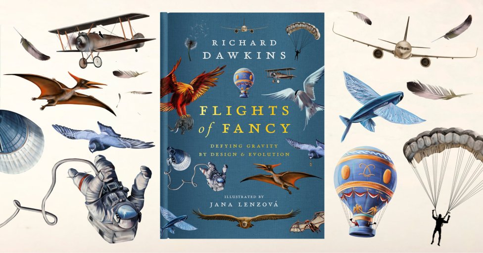 Autorkou ilustrácií v najnovšej knihe Richarda Dawkinsa Flights of Fancy je Slovenka Jana Lenzová. Zdroj – Jana Lenzová