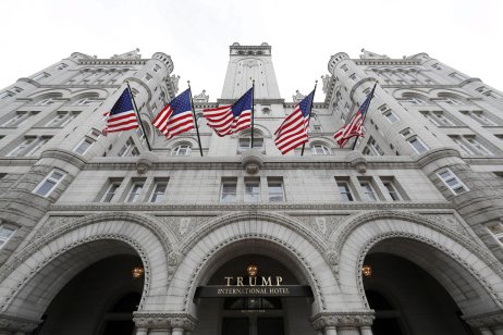 Bývalý Trump International Hotel vo Washingtone. Archívne foto – TASR / AP