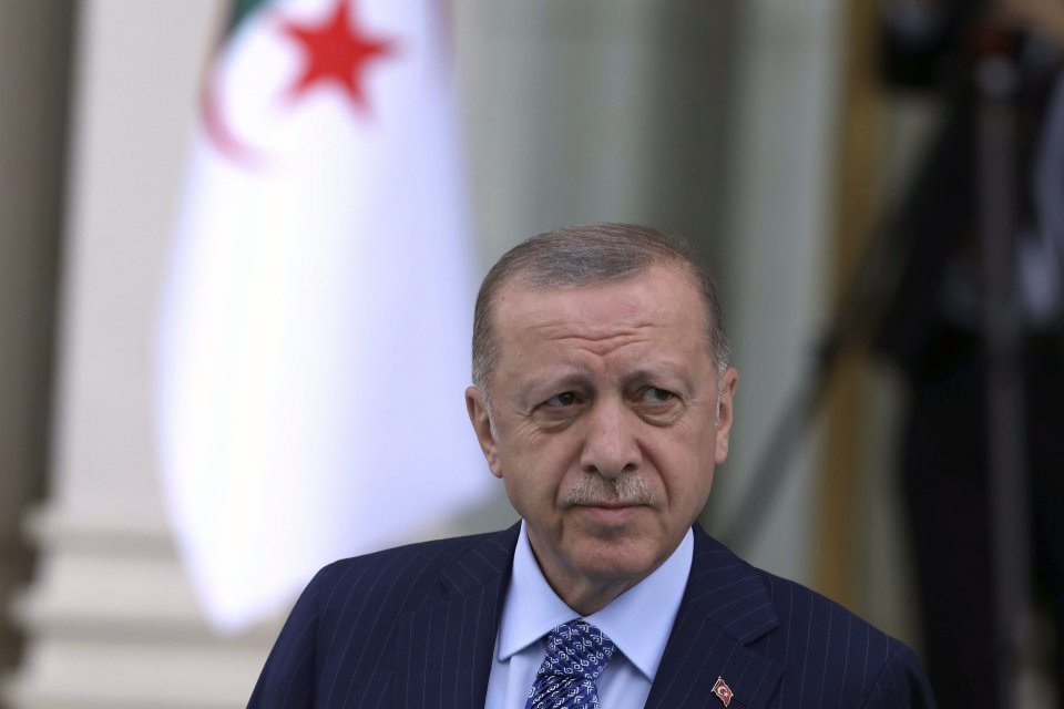 Recep Tayyip Erdoğan török elnök. Fotó - TASR/AP