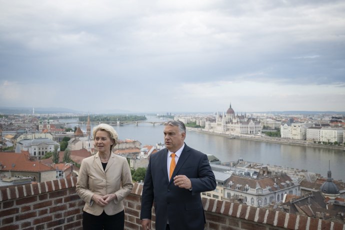 Ursula von der Leyen és Orbán Viktor. Fotó - Miniszterelnöki Sajtóiroda