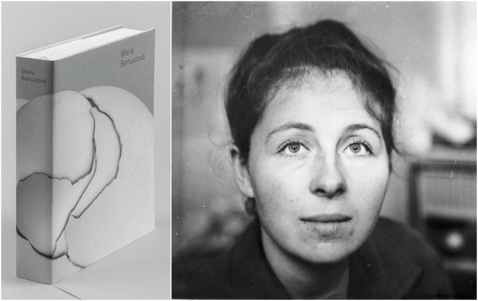 Maria Bartuszová (1936 - 1996) a jej nová monografia. Foto - archív M. B. a Adam Šakový