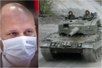 Minister obrany Naď dúfa, že by mohol získať staršie tanky Leopard 2.