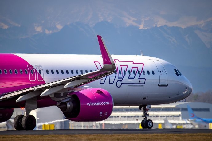 Lietadlo spoločnosti Wizzair. Foto - Wizz Air/Facebook