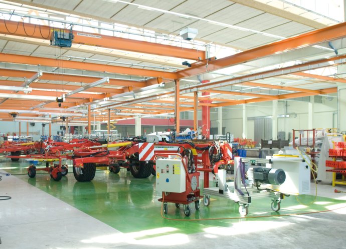 Fabrika Pöttinger v rakúskom Grieskirchene. Foto - Pöttinger