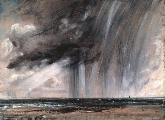 John Constable: Seascape Study with Rain Cloud (c.1824), Royal Academy of Arts, London