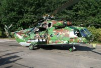 Slovenský vrtuľník Mi-17. Presne také sme poslali Ukrajine. Foto - Wikimedia
