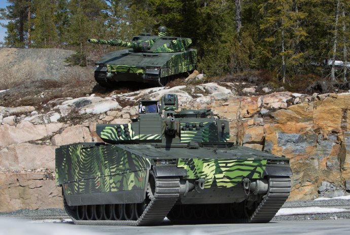Nákup švédskych obrnených vozidiel CV90 je po stíhačkách najväčším vojenským nákupom od vzniku Slovenska. Foto - BAE