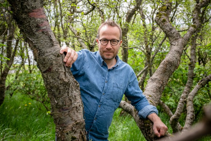 Islandský spisovateľ Andri Snær Magnason. Foto - David Konečný
