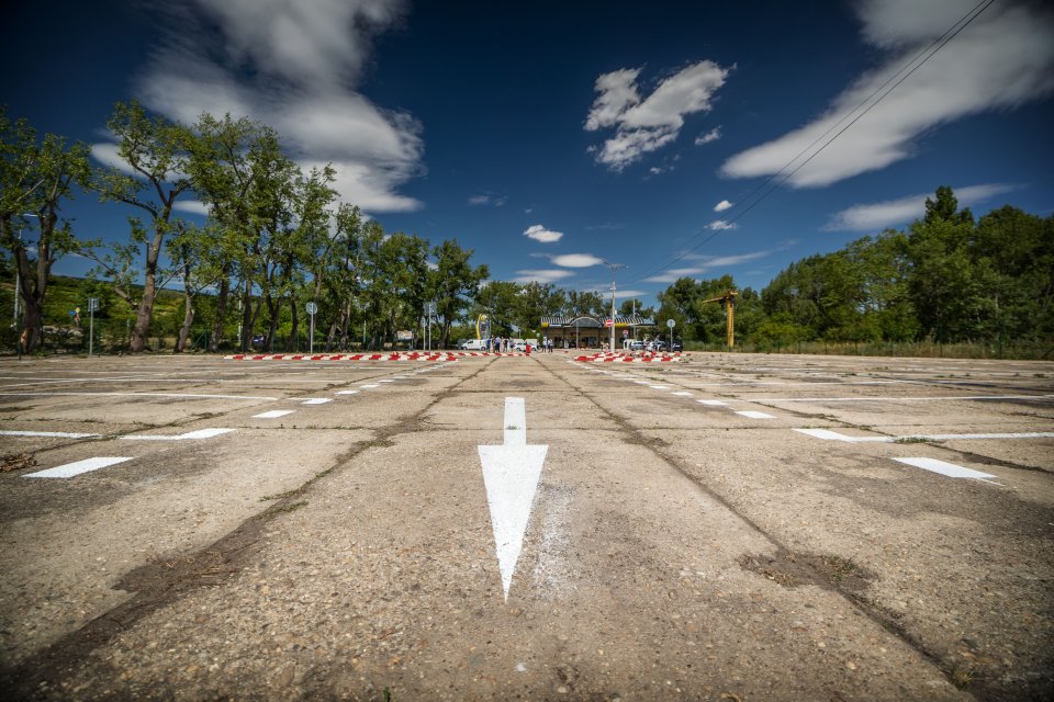 Záchytné parkovisko v Rači. Foto N - Tomáš Benedikovič