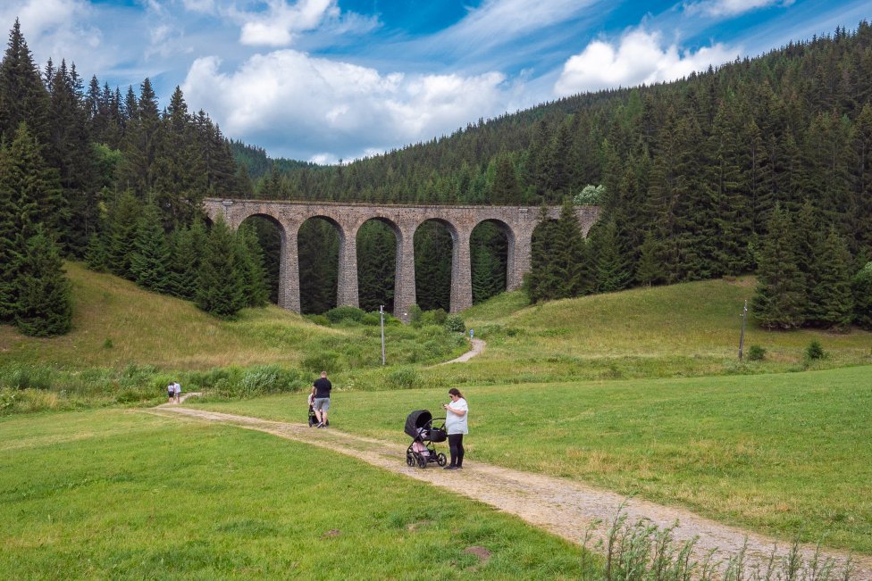 Chmarošský viadukt. Foto – Ľubomír Mäkký