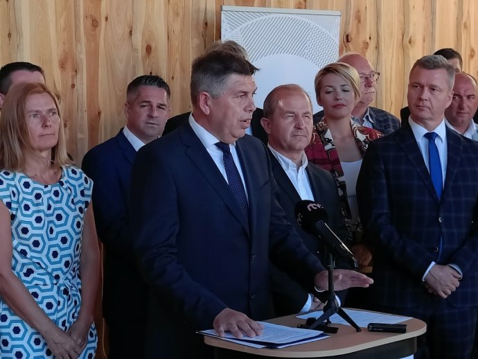 Csenger Tibor a Szövetség első megyefőnök-jelöltje. Fotó - TASR