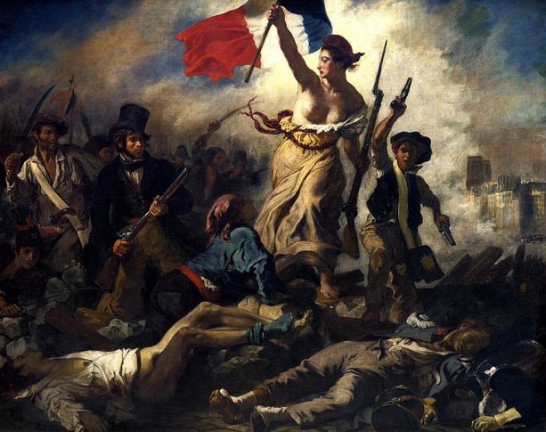 Sloboda vedie ľud na barikády, autor: Eugéne Delacroix | © Musée du Louvre/WikiCommons