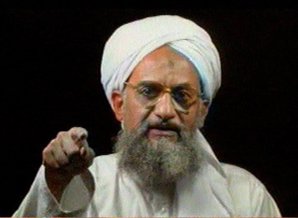 Ajman Zawahrí na archívnom zábere z roku 2006. Foto - TASR/AP