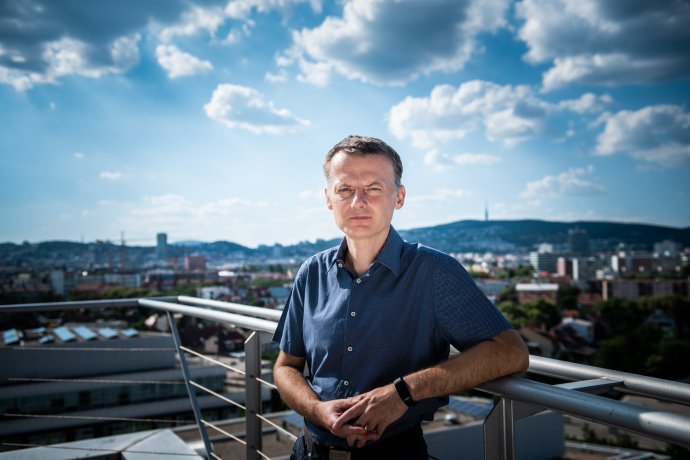 Marián Ferko, herný vývojár z Nine Rocks Games, ktorý na slovenskej scéne pôsobí viac ako tridsať rokov. Foto N - Tomáš Hrivňák