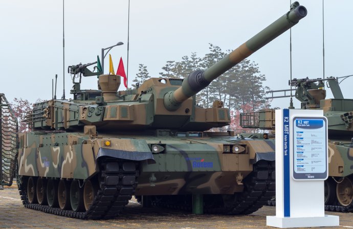 Bojový tank K2 Black Panther. Poliaci by ich chceli kúpiť skoro tisíc. Zdroj . Wikimedia