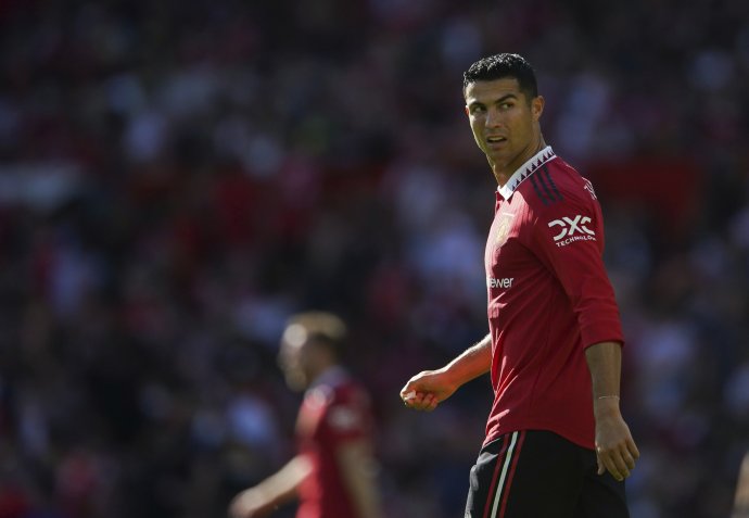 Futbalista Manchestru United Cristiano Ronaldo. Foto - TASR/AP