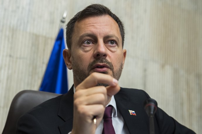 Eduard Heger, a kisebbségi kormány vezetője. Fotó - TASR