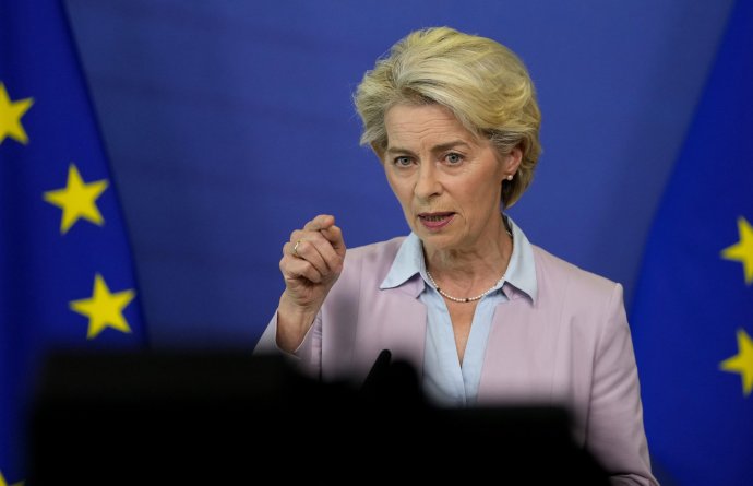 Predsedníčka Európskej komisie Ursula von der Leyenová. Foto - TASR/AP