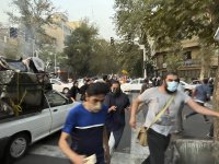 Protesty v Iráne. Foto - TASR/AP