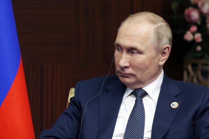 Ruský prezident Vladimir Putin v roku 2022. Foto - TASR/AP