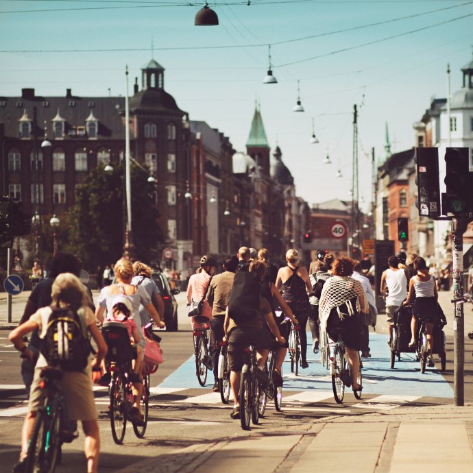 Ulica v Kodani, ktorá sa v rebríčku ocitla ako druhé najlepšie mesto na život. Foto - denmark.dk