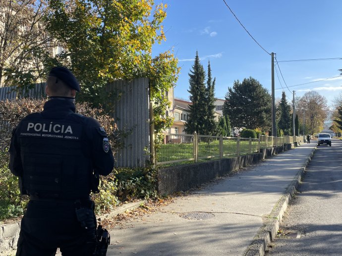 A nyitranováki támadás helyszíne. Fotó - TASR