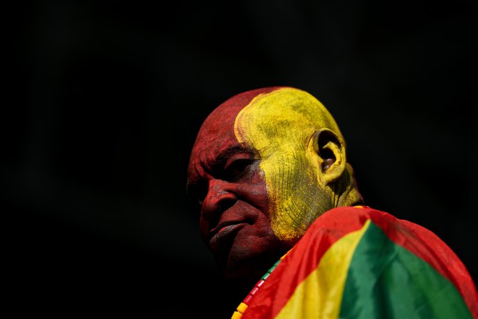 Kameruni szurkoló. Fotó - TASR/AP