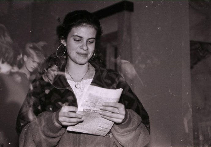 Zuzana Fialová v novembri 1989
