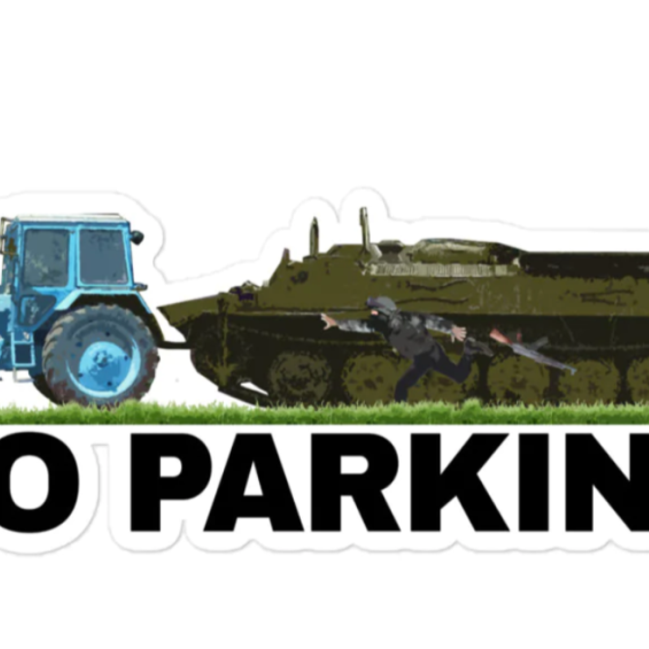 Nálepka No parking