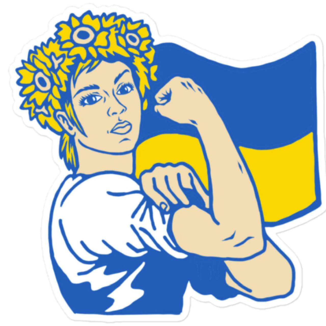 Ukrajinka (nálepka)