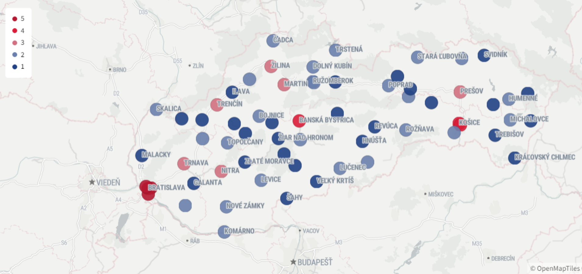 Lengvarský zverejnil, ako rozdelia nemocnice. Trnava, Martin či Žilina budú v&nbsp;tretej úrovni (+mapa)