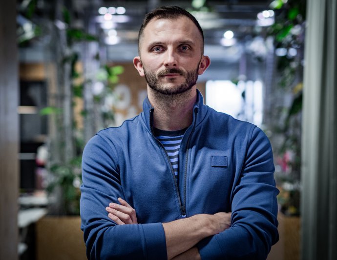 Peter Scholc, interiérový dizajnér firmy IKEA. Foto N - Tomáš Grečko