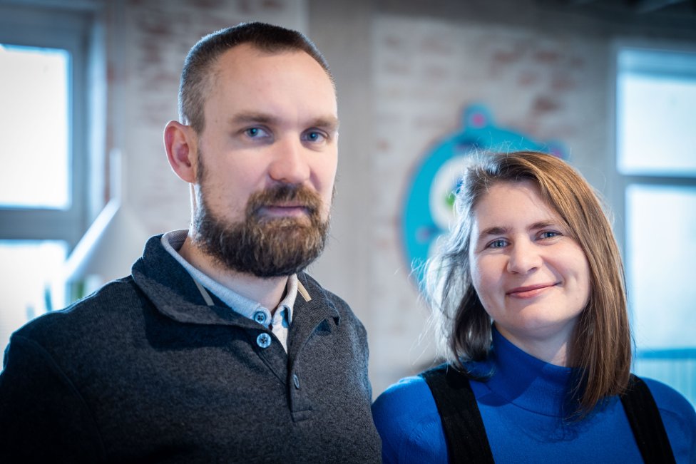 Juraj Benko a Jana Benková z ateliéru benkobenkova. Foto N - Tomáš Hrivňák