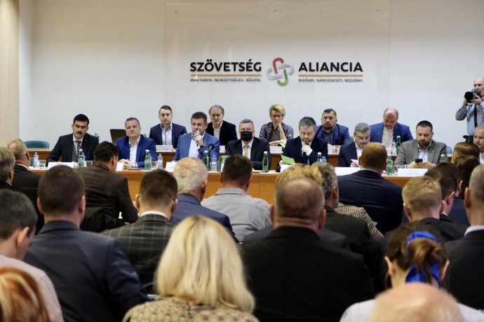 A Szövetség Országos Tanácsának ülése Pozsonyban 2022-ben. Fotó - a Szövetség FB-oldala