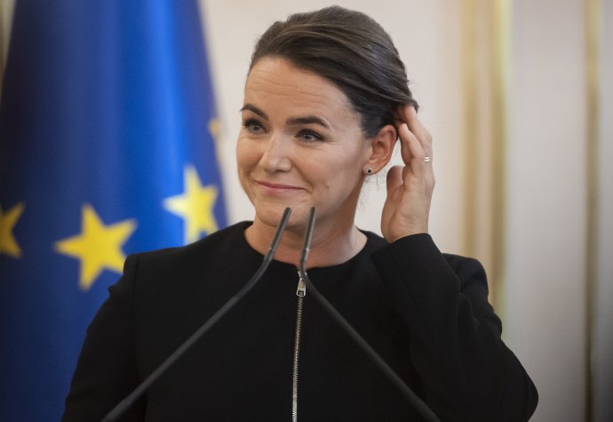 Maďarská prezidentka Katalin Novák. Foto - TASR