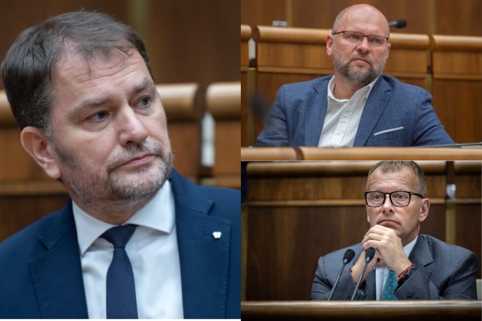 Kollár a Sulík rokovali o skoršom termíne volieb, Matovič a Remišová neprišli, nechcú podporovať cirkus
