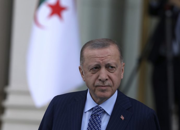 Turecký prezident Recep Tayyip Erdogan. Foto - TASR/AP