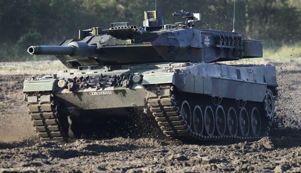 Leopard 2. Foto - TASR/AP