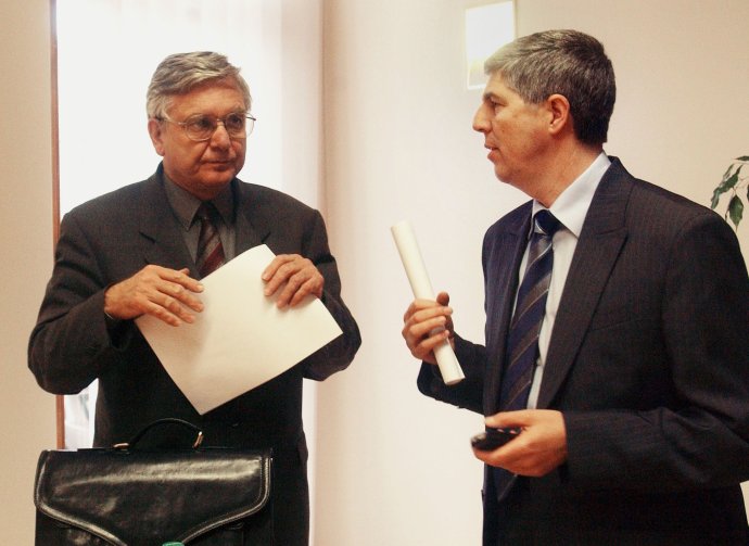 Duray Miklós és Bugár Béla 2006-ban. Fotó - TASR