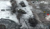 Výsledok jedného z ruských útokov natočený z dronu. Foto - ukrajinská armáda
