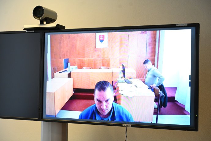 Juraj Hossu a bíróságon. Fotó - TASR