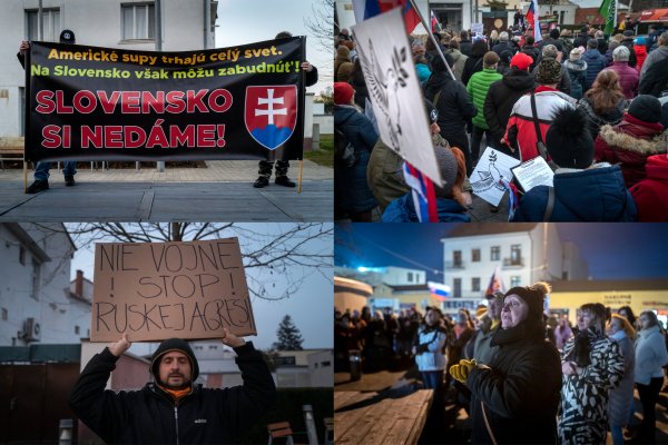 Ruženec je naša zbraň, synov si zabiť nedáme: ako to vyzerá na pochodoch, ktoré sa označujú za mierové