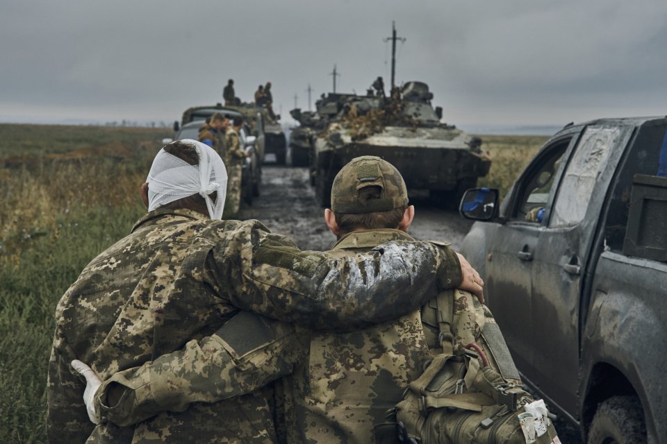 Ukrán katonák. Fotó - TASR/AP