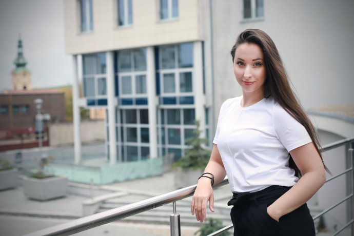 Veronika Krásničan zbierala údaje o písaní prác na objednávku. Foto N – Marie Kozáková